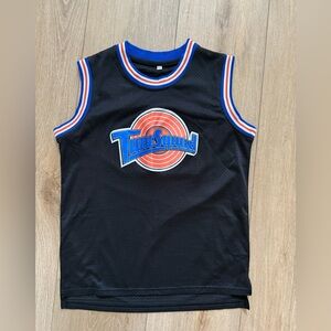 Michael Jordan #23 Tune Squad Looney Tunes Space Jam Jersey Stitched Kids Large